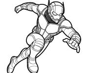 Coloriage Ant-Man utilise ses pouvoirs