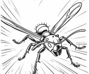 Coloriage Anthony, la fourmi compagne d'Ant-Man
