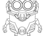 Coloriage Figurine Ant-Man en miniature