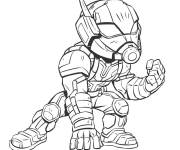 Coloriage et dessins gratuit Figurine de Ant-Man à imprimer