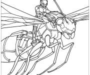 Coloriage Fourmi qui apporte le Ant-Man