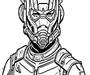 Coloriage H&eacute;ros de Ant-Man et la Gu&ecirc;pe Quantumania