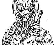 Coloriage Homme fourmi de Ant-Man et la Gu&ecirc;pe Quantumania
