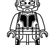 Coloriage Lego Ant Man facile