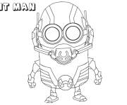 Coloriage Minion Ant Man