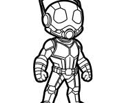 Coloriage Petit Ant-Man pour maternelle
