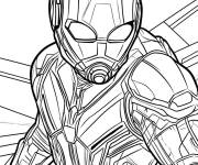 Coloriage Photo de Ant-man