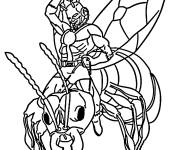 Coloriage Scott et Antony de Ant Man
