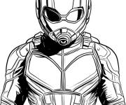 Coloriage Sketch Art de Ant-Man
