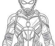 Coloriage Superh&eacute;ros en &eacute;quipement sophistiqu&eacute;