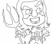 Coloriage Aquaman miniature