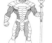 Coloriage Aquaman simple