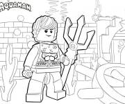 Coloriage Coloriez Aquaman Lego