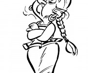 Coloriage Ast&eacute;rix s&eacute;rie Fran&ccedil;aise