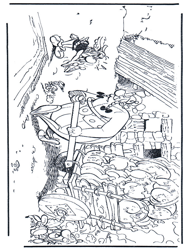 Coloriage De Asterix Et Obelix A Imprimer