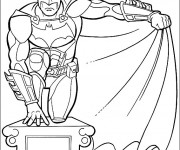 Coloriage Batman Le Protecteur de La Ville