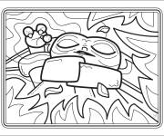 Coloriage B&eacute;b&eacute; Yoda &agrave; colorier