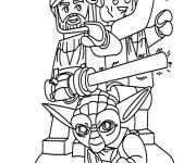 Coloriage B&eacute;b&eacute; Yoda lego