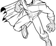 Coloriage et dessins gratuit Black Panther en toute puissance à imprimer