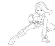 Coloriage Black Widow dessin anim&eacute;
