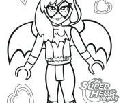 Coloriage DC Super Hero Girls Batgirl