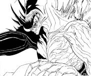 Coloriage Deadpool en fusion avec Venom