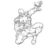 Coloriage Deadpool r&eacute;aliste