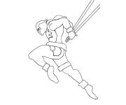 Coloriage Deadpool simple