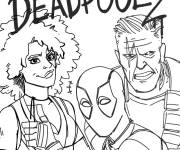 Coloriage Film de Deadpool 2