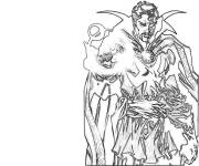 Coloriage Archimage Doctor Strange