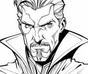 Coloriage Doctor Strange &agrave; illustrer