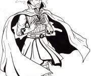 Coloriage Doctor Strange basique