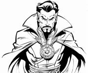 Coloriage Doctor Strange classique
