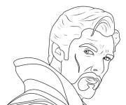 Coloriage Doctor Strange de Marvel