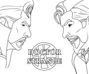 Coloriage Doctor Strange de  Multiverse of Madness