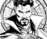 Coloriage Doctor Strange de nouveau film de Marvel