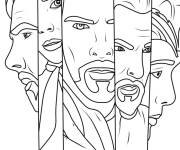 Coloriage Doctor Strange du film Mutiverse of madness d&eacute;taill&eacute;