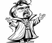 Coloriage Doctor Strange en miniature