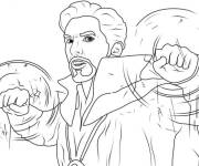 Coloriage Doctor Strange imprimable