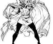 Coloriage Doctor Strange manipule l'&oelig;il