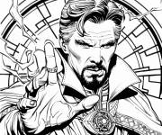 Coloriage Doctor Strange Multiverse of Madness