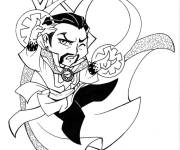 Coloriage Dr&ocirc;le de Doctor Strange
