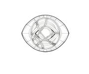Coloriage et dessins gratuit L'oeil d'Agamotto à imprimer
