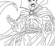 Coloriage La force de Dr Strange