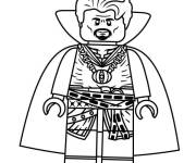 Coloriage et dessins gratuit Lego Doctor Strange barbu à imprimer