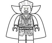Coloriage Lego Dr. Strange pour maternelle