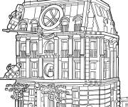 Coloriage Lego Sanctum Sanctorum