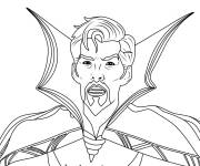 Coloriage Magicien Docteur Strange Multiverse of Madness