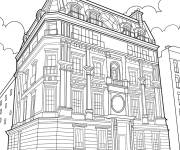 Coloriage Sanctum Sanctorum du Docteur Strange