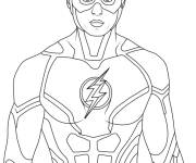 Coloriage Film Flash 2024